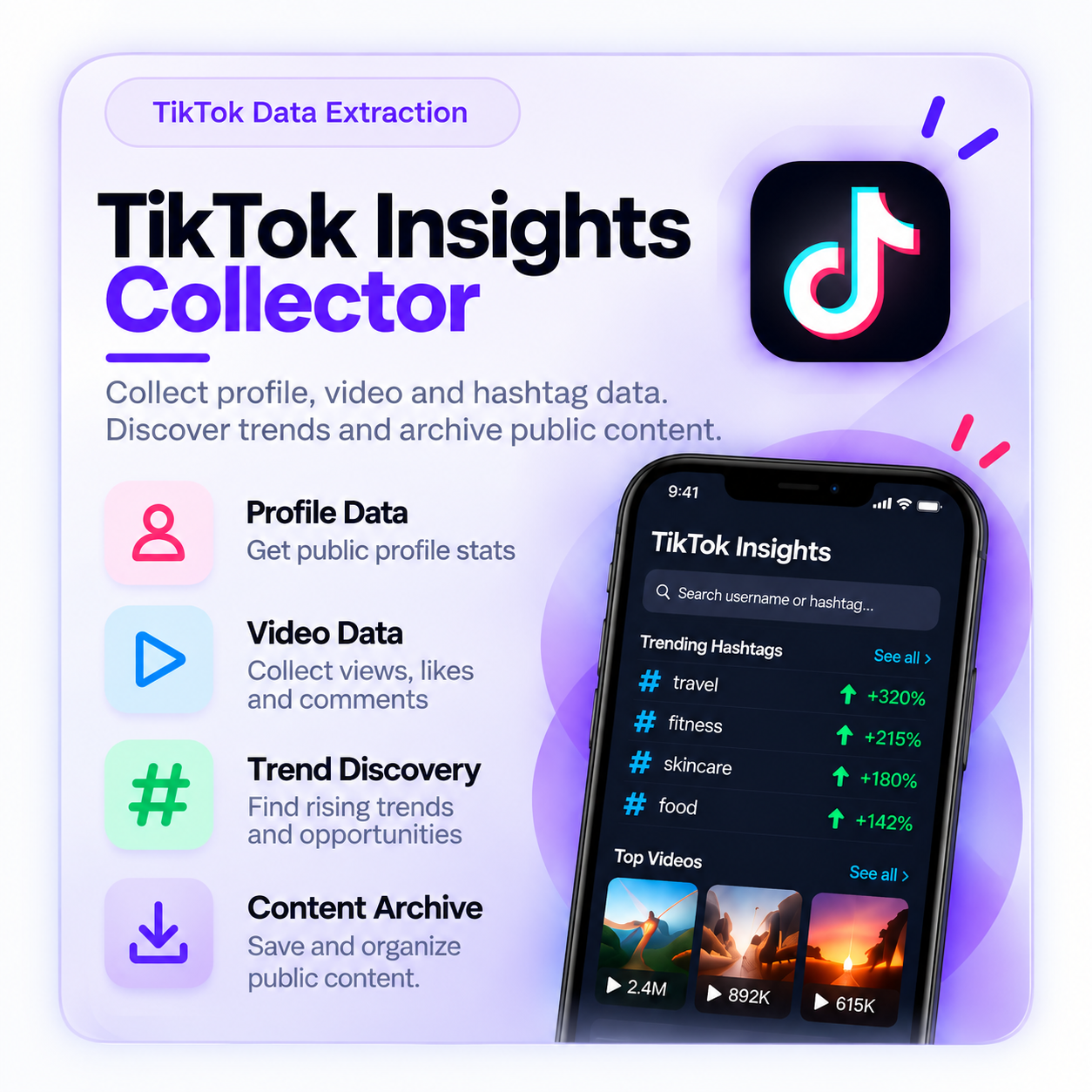 TikTok Insights Collector