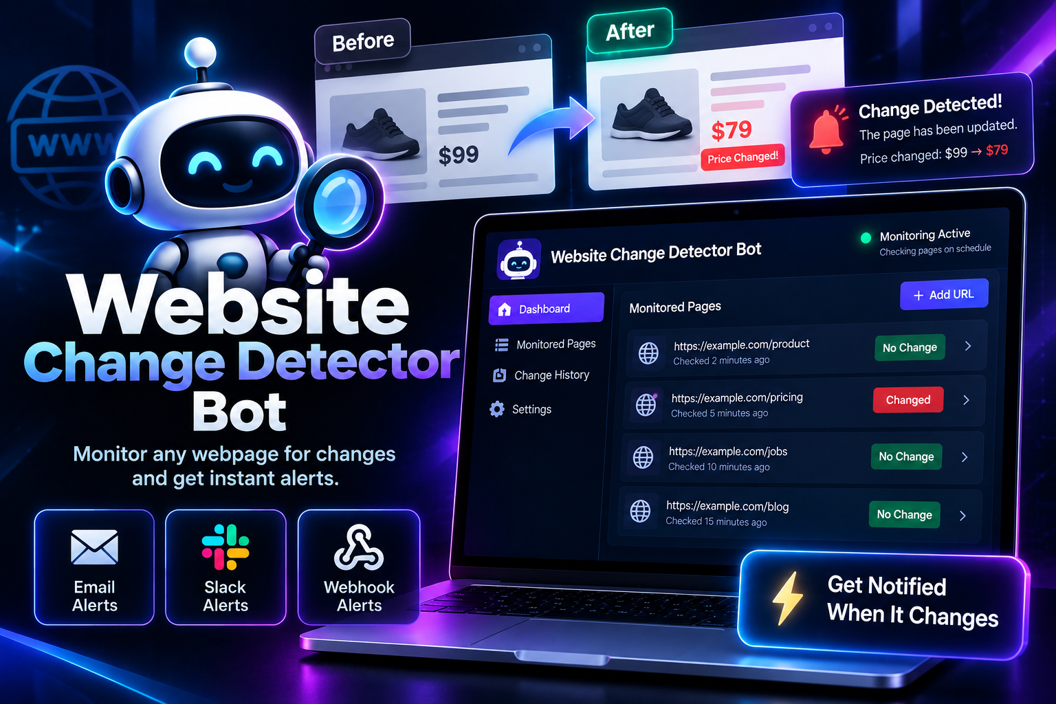 Website Change Detector Bot